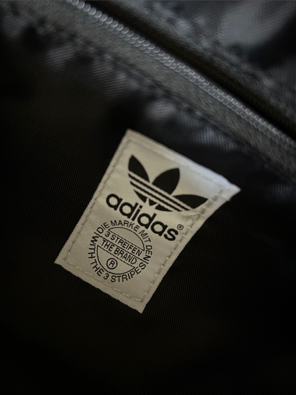 adidas | Black Waist Pack with Teal and Magenta Highlights - Picture 4 of 9